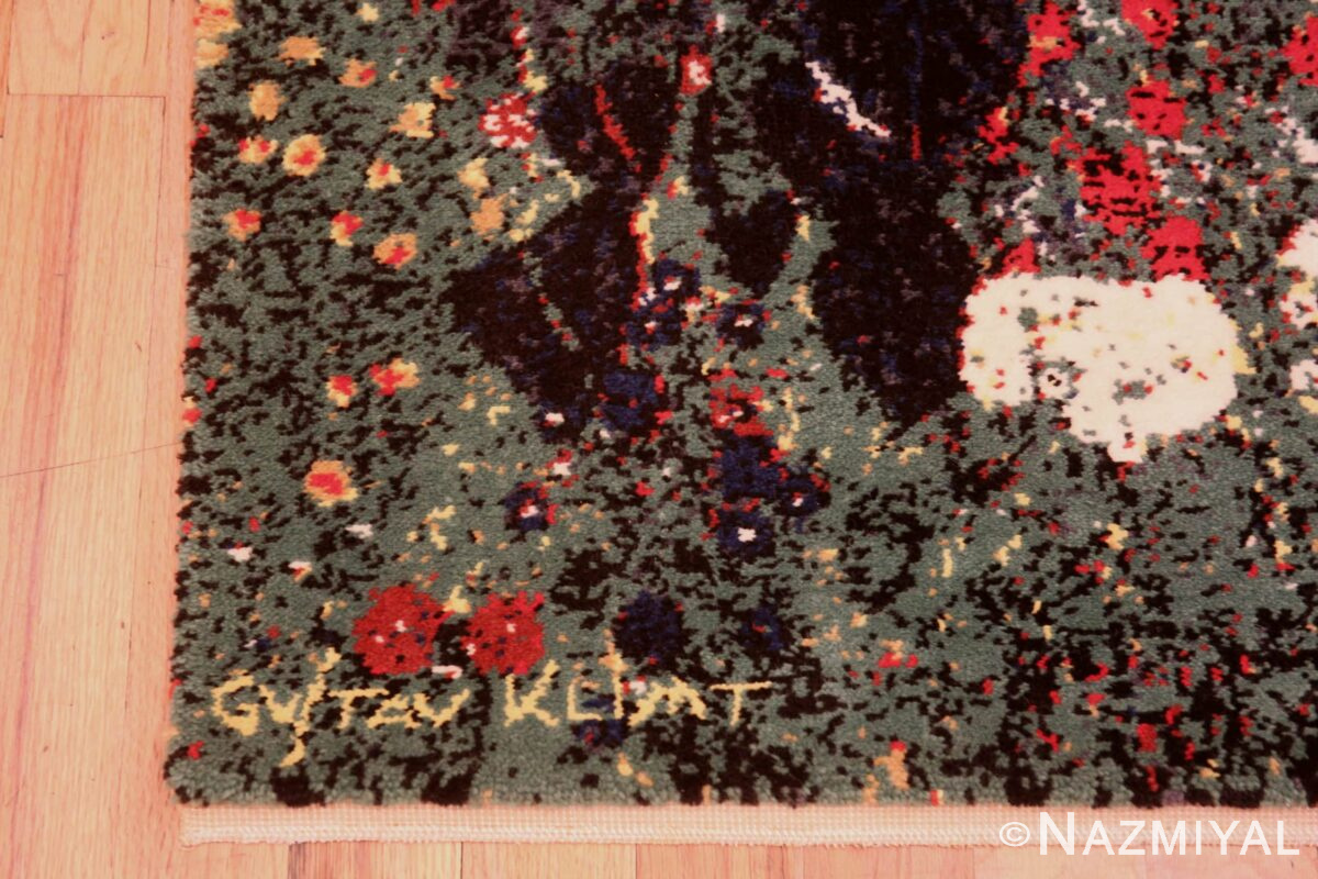 Scandinavian Gustav Klimt Art Rug 72313 Nazmiyal Antique Rugs