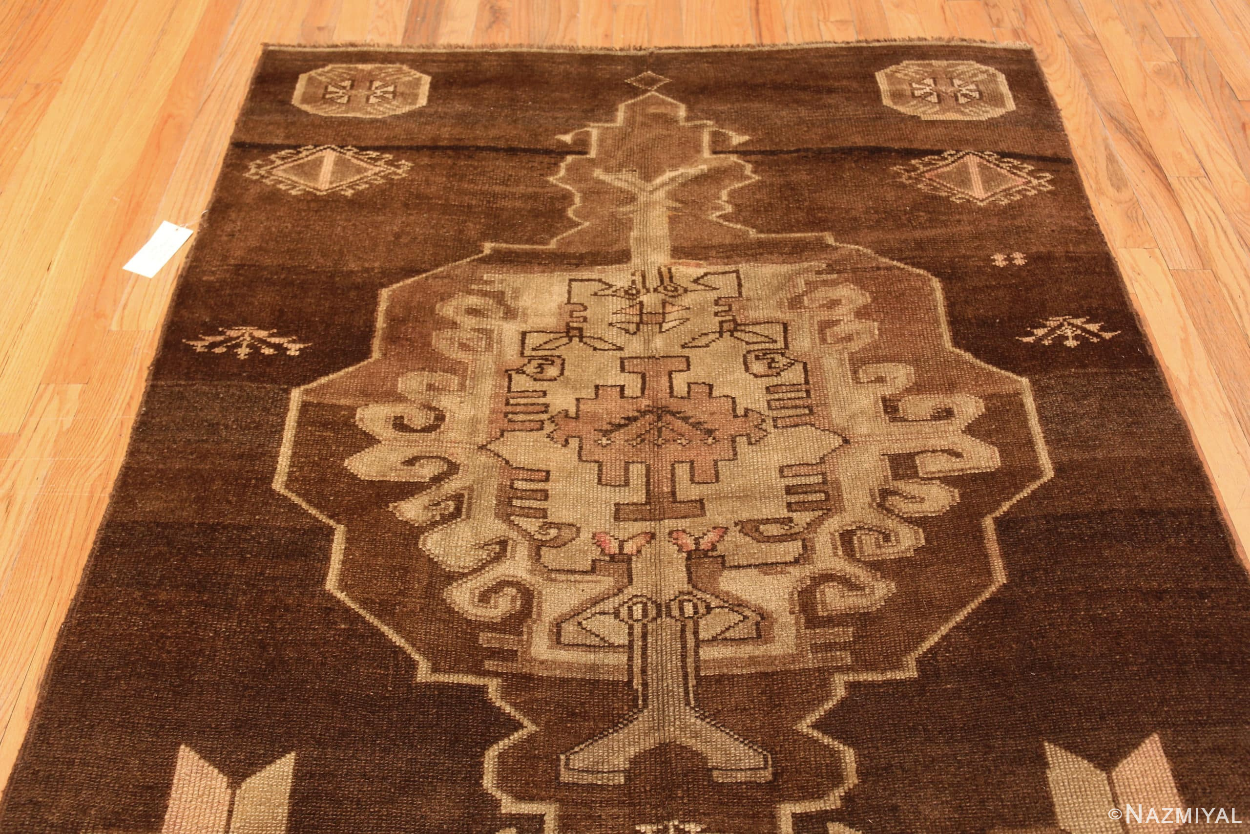 Details Of Oriental Geometric Vintage Turkish Kars Gallery Size Rug 72303 By Nazmiyal Antique Rugs
