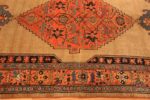 Border Of Antique Persian Bidjar Rug 71886 by Nazmiyal Antique Rugs