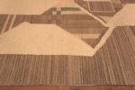 Border Of Vintage Finish Pirkko Hammarberg Textile Kilim 72335 by Nazmiyal Antique Rugs