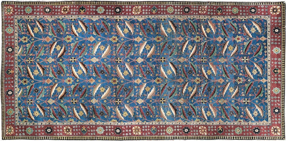 Christie's Early Persian "Comtesse de Behague" Vase Carpet 2nd Most Expensive Rug in The World Chirstie's Early Persian "Comtesse de Behague" Vase Carpet 2nd Most Expensive Rug in The World - Nazmiyal