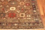 Corner Of Dated Large Antique Persian Bakshaish Rug 72200 by Nazmiyal Antique Rugs