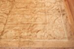 Corner Of Oversized Antique Oriental Indian Agra Rug 72413 by Nazmiyal Antique Rugs
