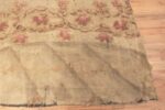 Corner Of Rare Square Size Antique Lion Motif Ukrainian Rug 72387 by Nazmiyal Antique Rugs