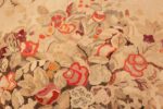 Detail Of Floral Antique American Hooked Rug 72414 by Nazmiyal Antique Rugs