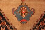 Detail Of Antique Persian Bidjar Rug 71886 by Nazmiyal Antique Rugs