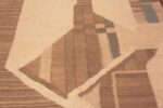 Detail Of Vintage Finish Pirkko Hammarberg Textile Kilim 72335 by Nazmiyal Antique Rugs
