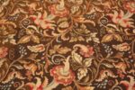 Detailed Of Floral Antique English Needlepoint Rug 3000 by Nazmiyal Antique Rugs