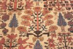 Detailed Of Large Cypress Design Antique Persian Bakhshaish Rug 72352 by Nazmiyal Antique Rugs