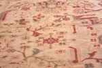 Details Of Oversized Luxurious Ivory Antique Persian Ziegler Sultanabad Rug 72353 by Nazmiyal Antique Rugs