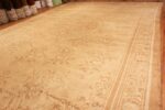 Full View Of Oversized Antique Oriental Indian Agra Rug 72413 by Nazmiyal Antique Rugs