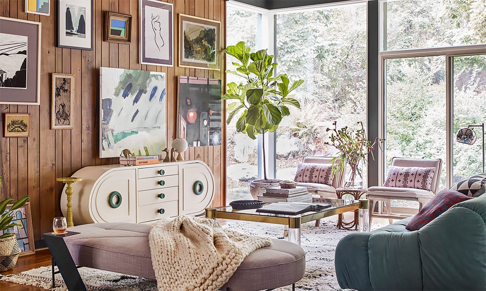 Retro Vintage Glam Interior Decor Style Retro Vintage Glam Interior Decor Style Nazmiyal Antique Rugs