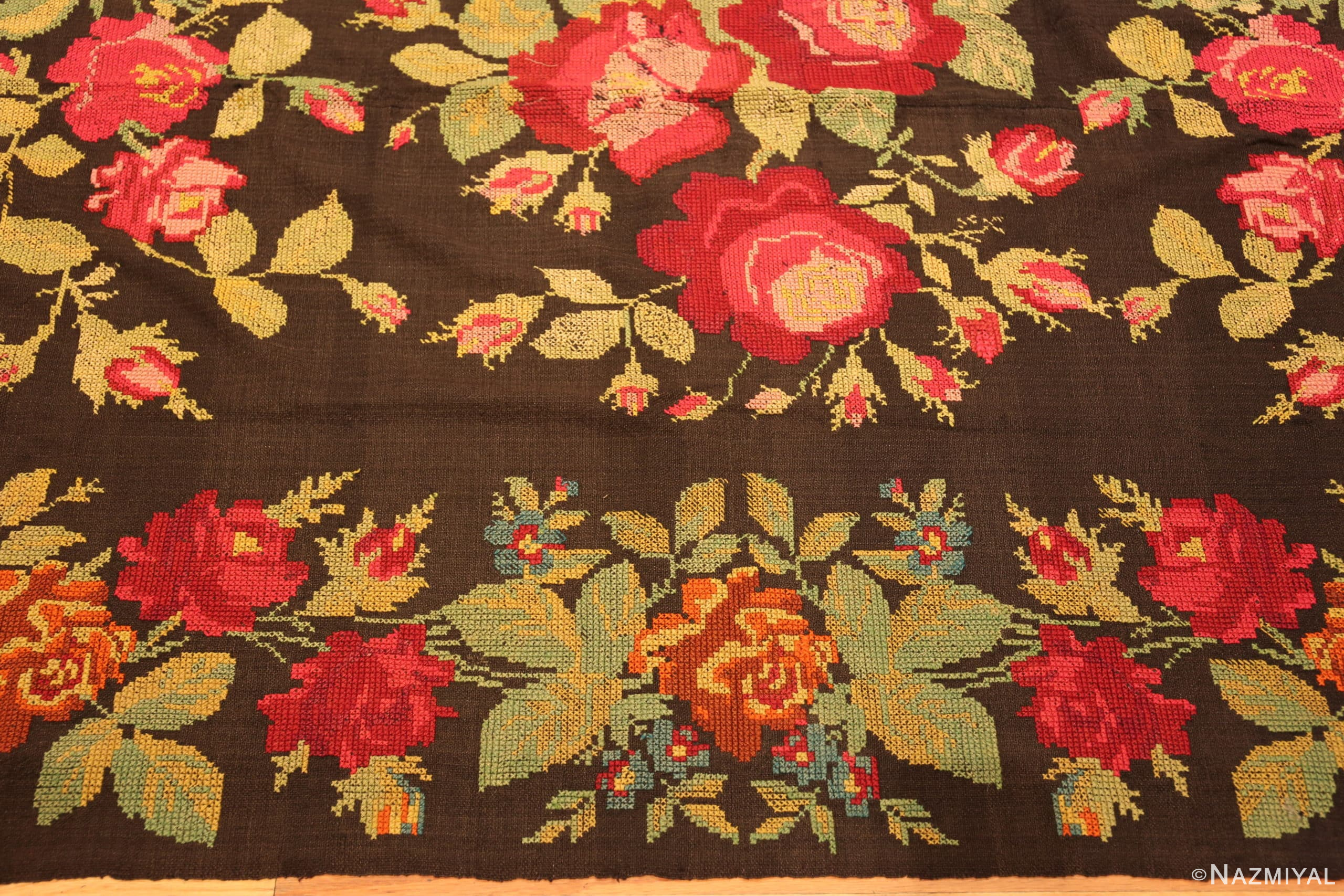 Antique Romanian Bessarabian Kilim Rug 71881 by Nazmiyal