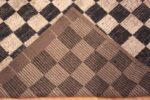 Back Of Checker Design Modern Central Asian Rug 11299by Nazmiyal Antique Rugs