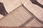 Back Of Earthy Tones Modern Central Asian Area Rug 11644 by Nazmiyal Antique Rugs