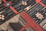 Back Of Stylish Mid Century Modern Design Contemporary Rug 11456 by Nazmiyal Antique Rugs
