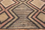 Border Of Large Diamond Design Modern Central Asian Area Rug 11776 by Nazmiyal Antique Rugs