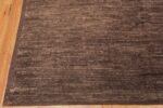 Corner Of Abstract Earthy Tone Modern Contemporary Central Asian Rug 11534 by Nazmiyal Collection