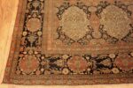 Corner Of Antique Persian Mohtasham Kashan Rug 72478 by Nazmiyal Antique Rugs