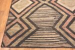 Corner Of Large Diamond Design Modern Central Asian Area Rug 11776 by Nazmiyal Antique Rugs