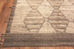 Corner Of Large Geometric Central Asian Rug 11742 by Nazmiyal Antique Rugs