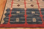 Corner Of Stylish Mid Century Modern Design Contemporary Rug 11456 by Nazmiyal Antique Rugs