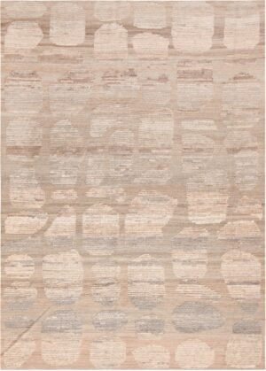 Decorative Modern Chic Central Asian Rug 11306 by Nazmiyal Antique Rugs