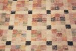 Detail Of Contemporary Central Asian Geometric Colorful Area Rug 11411 by Nazmiyal Antique Rugs