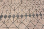 Detail Of Geometric Contemporary Design Central Asian Area Rug 11604 by Nazmiyal Antique Rugs