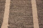 Detail Of Large Chic Contemporary Brown Central Asian Rug 11816 by Nazmiyal Antique Rugs