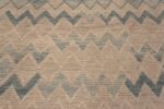 Detail Of Oversized Zigzag Design Modern Central Asian Rug 11848 by Nazmiyal Antique Rugs