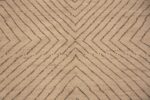 Detail Of Trending Contemporary Modern Geometric Cream Tones Area Rug 11450 by Nazmiyal Antique Rugs
