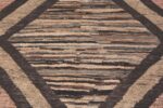 Detailed Of Large Diamond Design Modern Central Asian Area Rug 11776 by Nazmiyal Antique Rugs