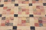 Details Of Contemporary Central Asian Geometric Colorful Area Rug 11411 by Nazmiyal Antique Rugs
