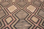 Details Of Large Diamond Design Modern Central Asian Area Rug 11776 by Nazmiyal Antique Rugs