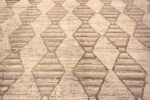 Details Of Large Geometric Central Asian Rug 11742 by Nazmiyal Antique Rugs