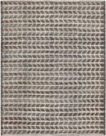 Geometric Zigzag Motif Modern Area Rug 11550 by Nazmiyal Antique Rugs