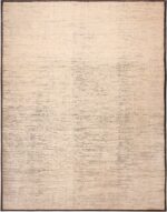 Large Cream Tones Modern Chic Area Rug 11843 by Nazmiyal Antique Rugs