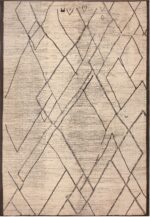 Large Trendy Tribal Design Modern Decorative Area Rug 11809 by Nazmiyal Antique Rugs