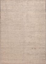 Minimalist Contemporary Central Asian Area Rug 11321 by Nazmiyal Antique Rugs