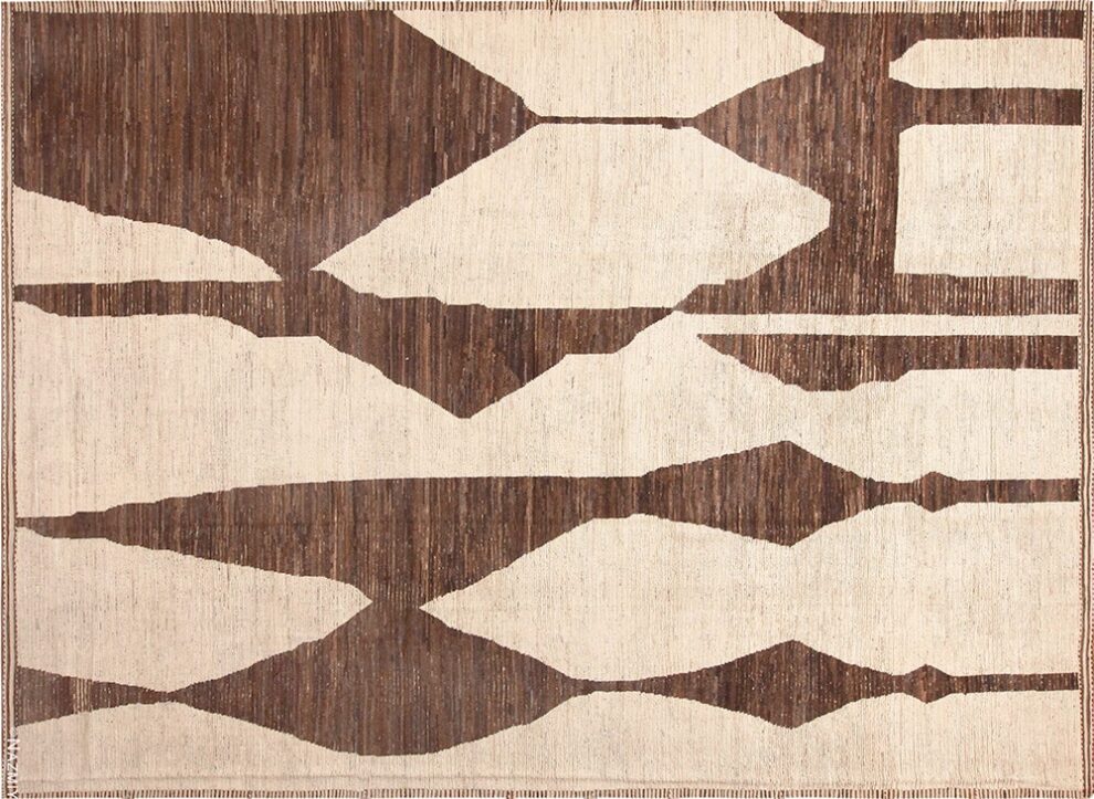 Interior Design With Tribal Modern Minimalist Moroccan Style Rugs