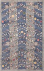 Modern Swedish Inspired Area Rug 72505 by Nazmiyal Antique Rugs
