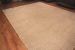 Side Of Neutral Color Modern Central Asian Area Rug 11717 by Nazmiyal Antique Rugs