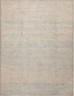 Subtle Hues Decorative Contemporary Handmade Area Rug 11558 by Nazmiyal Antique Rugs