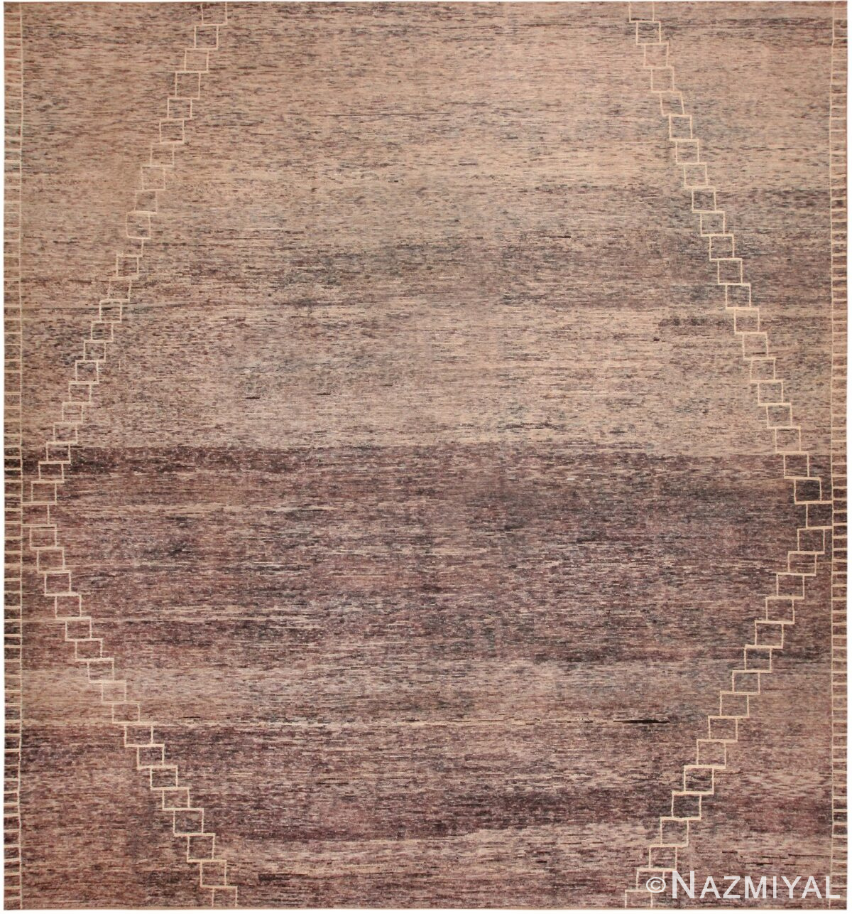 Large Decorative Brown Tones Contemporary Rug 11789 by Nazmiyal Antique Rugs
