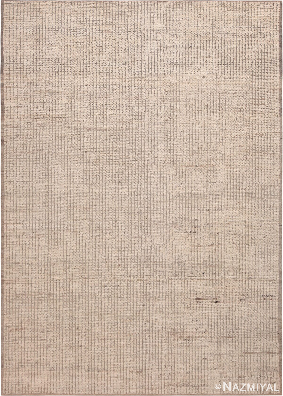 Minimalist Contemporary Central Asian Area Rug 11321 by Nazmiyal Antique Rugs