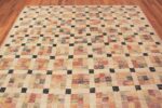 Whole View Of Contemporary Central Asian Geometric Colorful Area Rug 11411 by Nazmiyal Antique Rugs