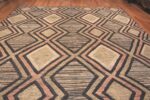 Whole View Of Large Diamond Design Modern Central Asian Area Rug 11776 by Nazmiyal Antique Rugs
