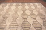 Whole View Of Large Geometric Central Asian Rug 11742 by Nazmiyal Antique Rugs