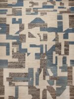 Artistic Abstract Geometric Large Flat Weave Modern Contemporary Kilim Rug 11840 by Nazmiyal Antique Rugs